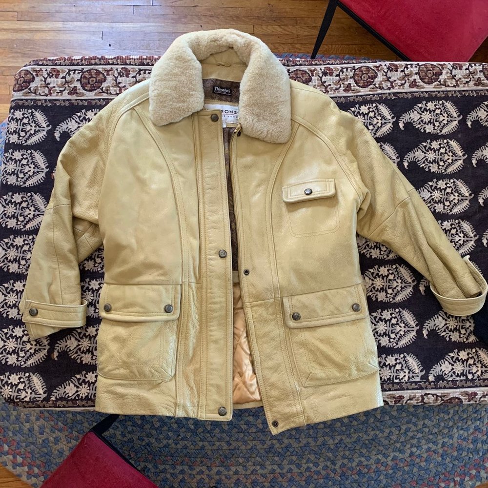 Vintage Wilsons Leather 3M Thinsulate Unisex Jacket